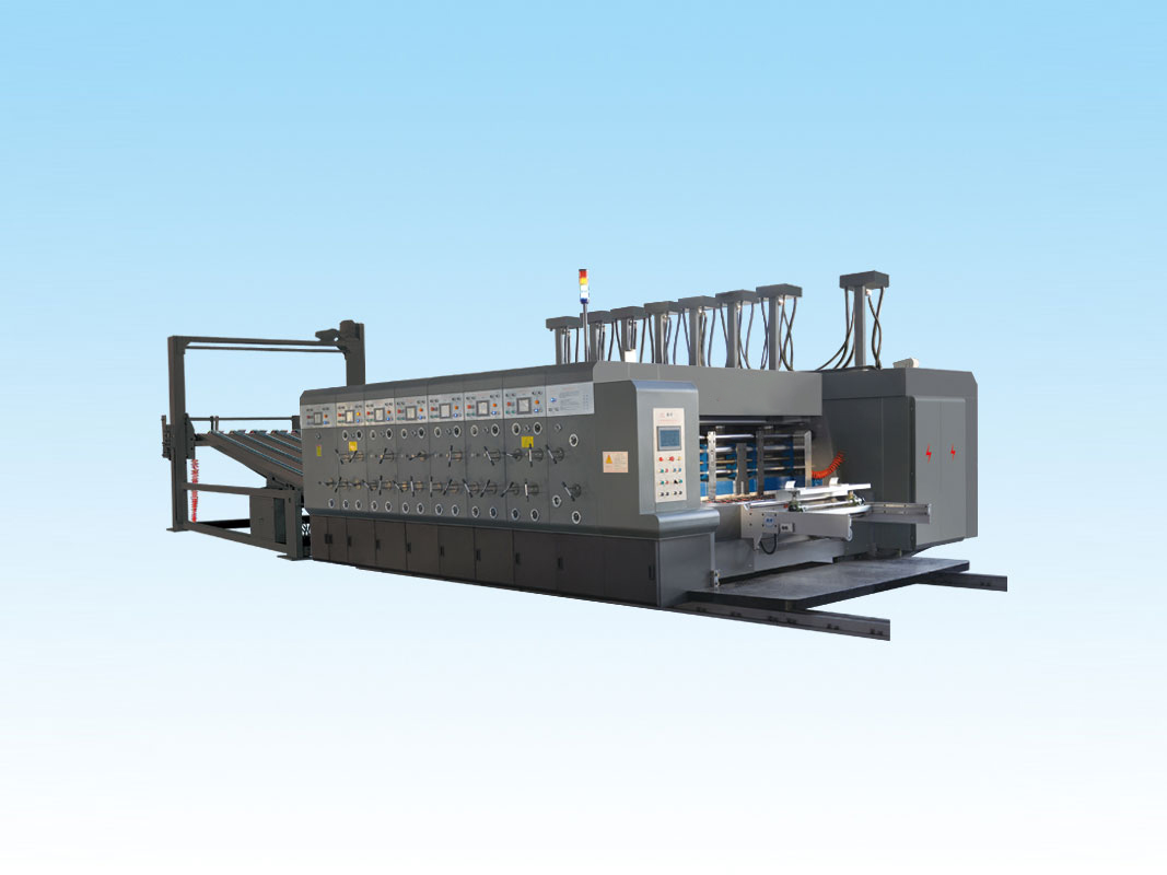 GYK系列高速水墨瓦楞紙板印刷開槽模切機